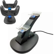 СВЕТОДИОДНЫЙ световой индикатор двойной USB контроллер зарядное устройство зарядная док-станция подставка колыбель для контроллера NAND Pro геймпад NS