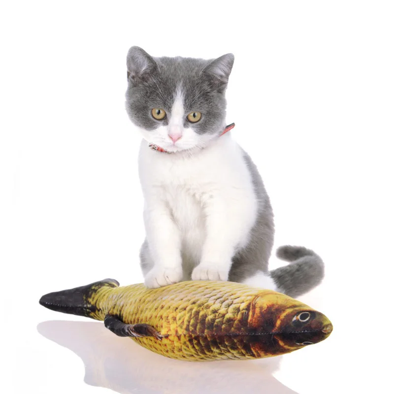 Питомец кошка рыба в форме кошачьей мяты игрушки искусственная мягкая рыбка кошка собака кошачья мята Спящая жевательная игрушка милый питомец магазин украшения питания