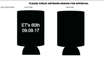 

Customized LOGO Printed Foldable Stubby Coolers for Beer Cans ,Free shipping to AU