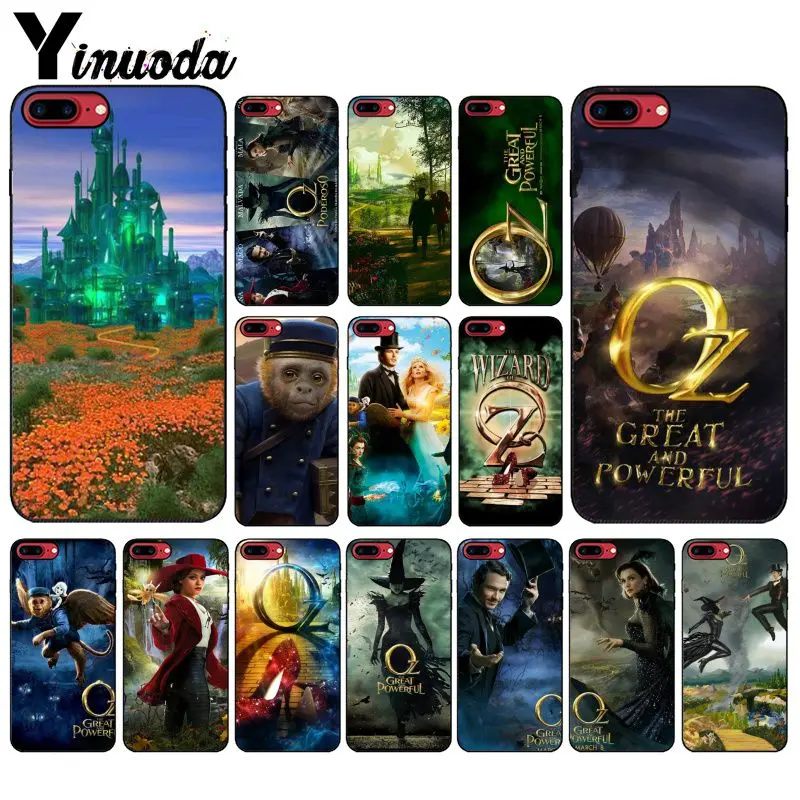 

Yinuoda Oz The Great and Powerful capa Colorful Cute Phone Accessories Case for iPhone X XS MAX 6 6S 7 7plus 8 8Plus 5 5S XR