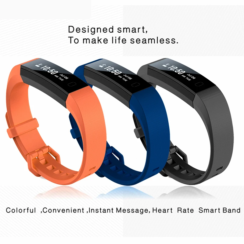 BANGWEI Mens Smart Wristband Bracelet Waterproof Sports Fitness Pedometer Sleep Heart Rate Monitor Digital Smart Watch Men+box