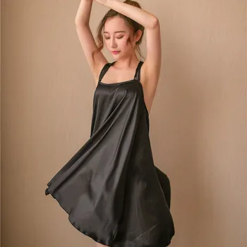 

Ladies Sexy Night Dress Sleeveless Nightgown Backless Sleepwear Nightwear For Women Nightdress