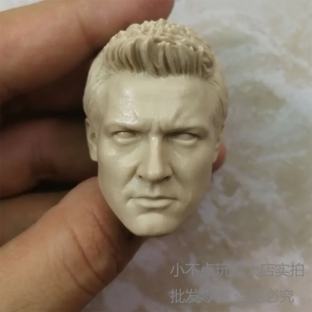1/6 масштаб на заказ пустая голова лепить Мстители Hawkeye Джереми Реннер|head sculpt|1/6