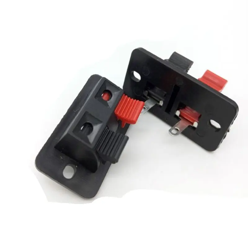 

1pcs Direct trumpet 2 single row two clip two speaker wire clamp WP clip aging test clip