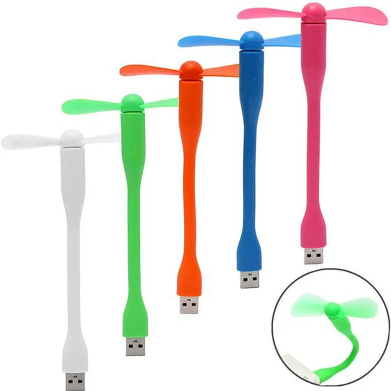 

Mini Fan Fans Power Bank Flexible USB Portable Portable CellPhone Mini Fan Cooling Cooler For Micro USB For Detachable Laptop