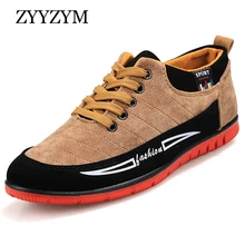 Men Casual Shoes Autumn Winter Hot Sale Fashion Rubber Lace-Up Warm Add Plush Flat leisure shoe