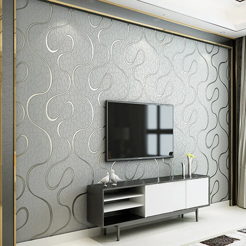 3D Wallpaper Modern Simple Non Woven Wallpaper Bedroom 3D Wallpaper Modern Simple Non Woven Wallpaper Bedroom