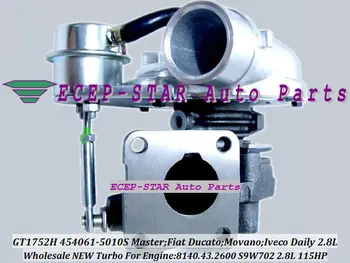 

Free Ship GT1752H 454061-5010S 454061 454061-0010 Turbo For Renault Master Ducato Movano Fo IVECO Daily 8140.43.2600 S9W702 2.8L