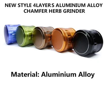 

10pcs/lot New arrive herb grinder 4 layer tobacco 2019 crusher for men pipe tool grinder amoladora smoke cigareet tool