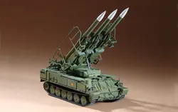 Сборки модель Трубач 1/72 русский sam-6 ПВО ракета 07109