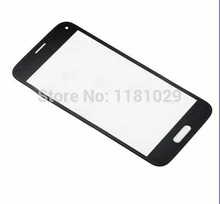 Whole Sale Replacement LCD Front Touch Screen Glass Outer Lens for Samsung Galaxy S5 mini Black/White With LOGO Free shipping