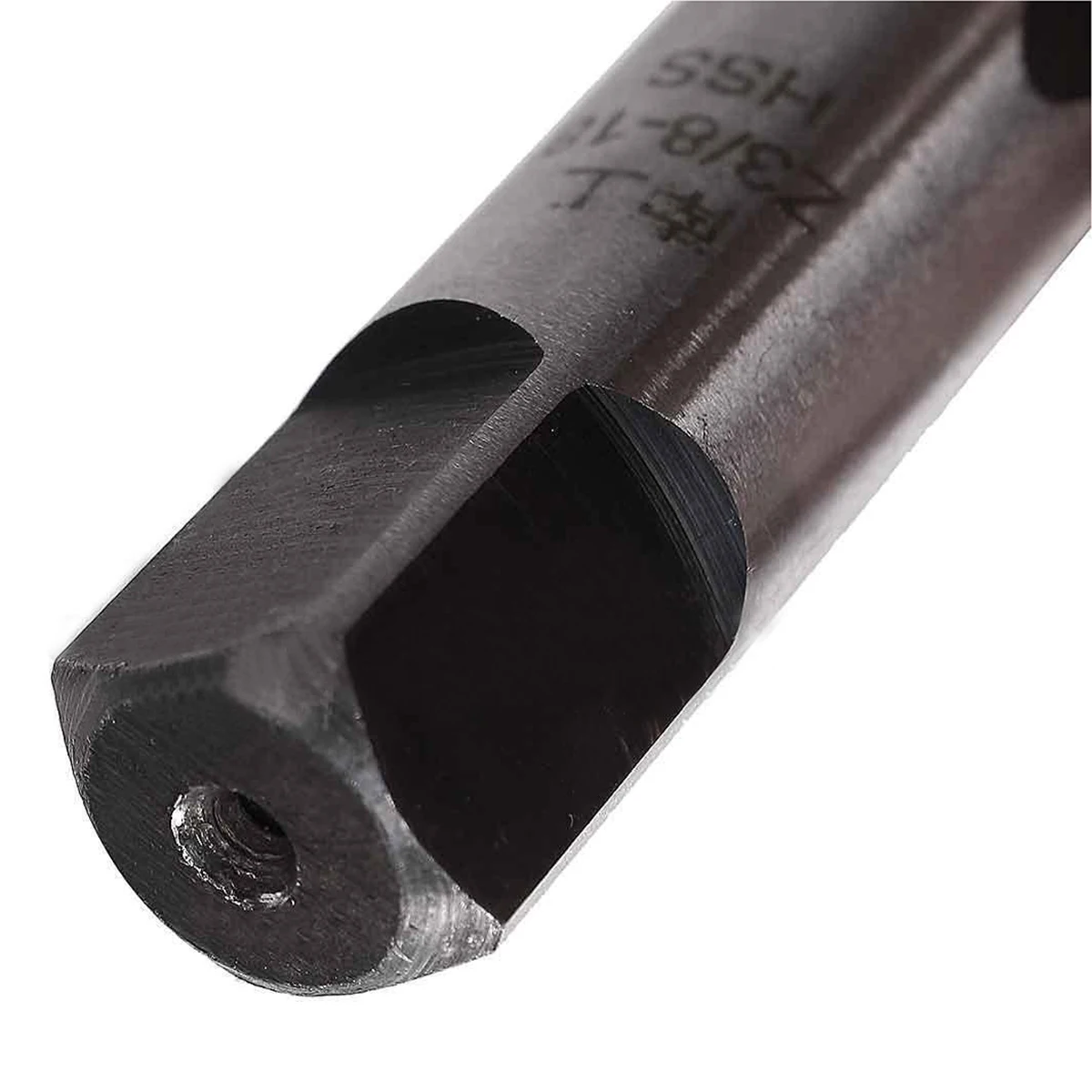 High Speed Steel Screw Taps HSS Thread 3/8"-18 NPT 70mm Cutting Screw Taper Pipe Tap For Sticky Materials Processing Mayitr