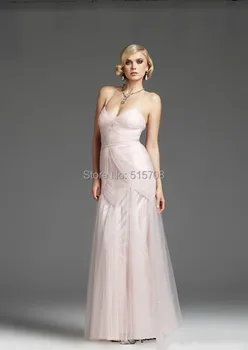 

Sexy Long Pink Prom Dresses Spaghetti Straps Backless Floor Length Light Pink Formal Long Prom Party Dresses Evening Dresses