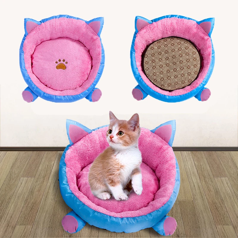 Beste Huisdier Kat Hond Bedden Warm Katoen Hond Huis Zacht Bed Sofa Nest Hond Manden Fall Winter Kennel voor Kat Puppy huisdieren Drop Shipping