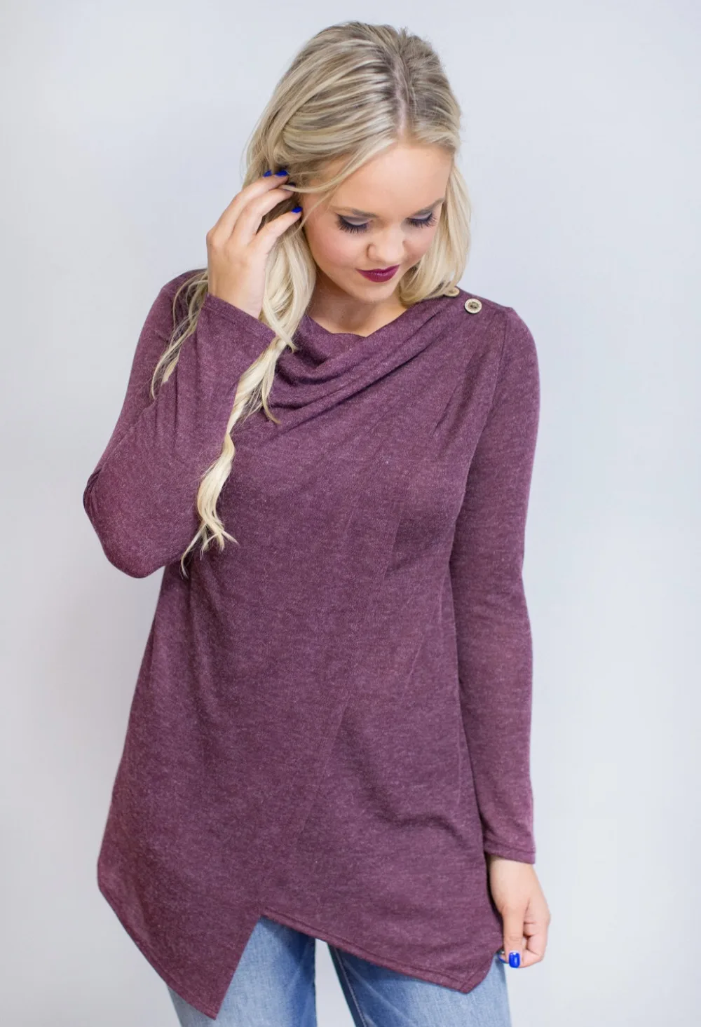 Autumn Winter T Shirt Women Clothing Long Sleeve O Neck T Shirt Female