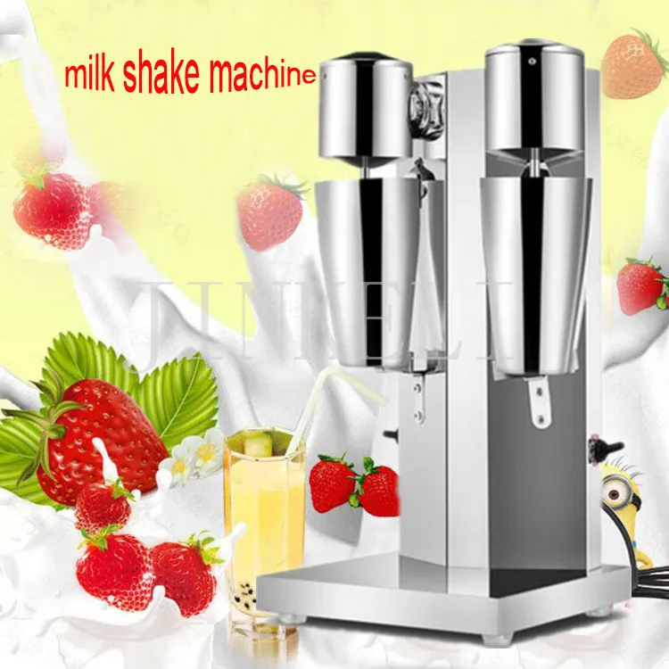 Milkshake machine Stainless Steel Milk Shake Machine double cups Drink
