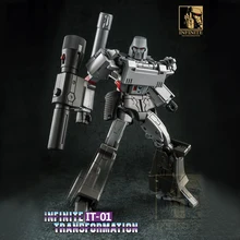 INFINITE Galvatron MGTron Transformation Robot Toys IT-01 MP36 Emperor Of Destruction Transform In Action Figure Model