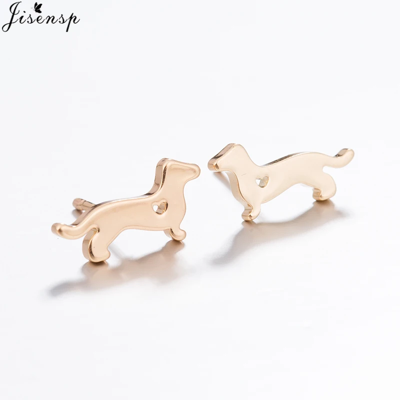 Серьги Jisensp модные ювелирные изделия милые серьги с животными в Корейском стиле