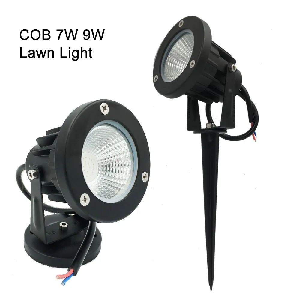 

Outdoor COB LED DC 12V DC 3W 5W 7W 9W Lampada LED garden light DC 12 V COB LED Lawn Lamp 12 V Garden Landscape Lighting