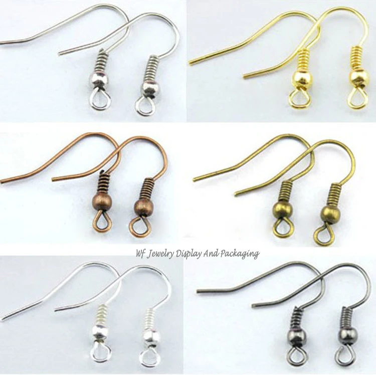 

Free Shipping DIY FINDING Earring Stud 18*18mm Alloy Earring Hook Ear Hook Clasp Jewelry Fashion Wire Earwire 200pcs/lot