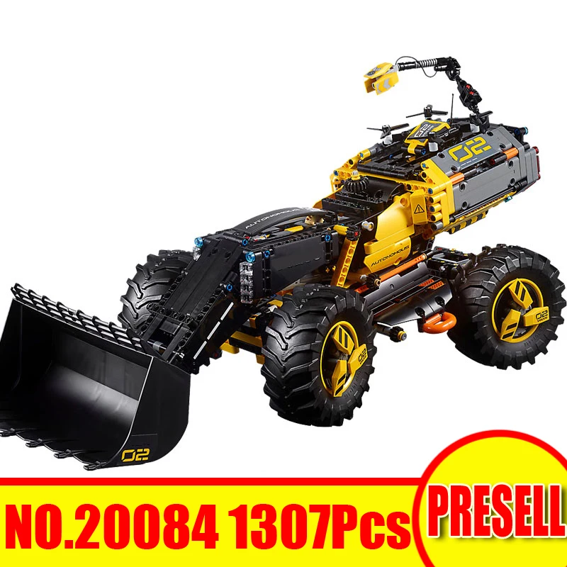 

Lepin 20084 Technic Figures Volvo Concept Wheel Loader ZEUX Set Model Building Kits Blocks Bricks Toys Compatible Legoing 42081