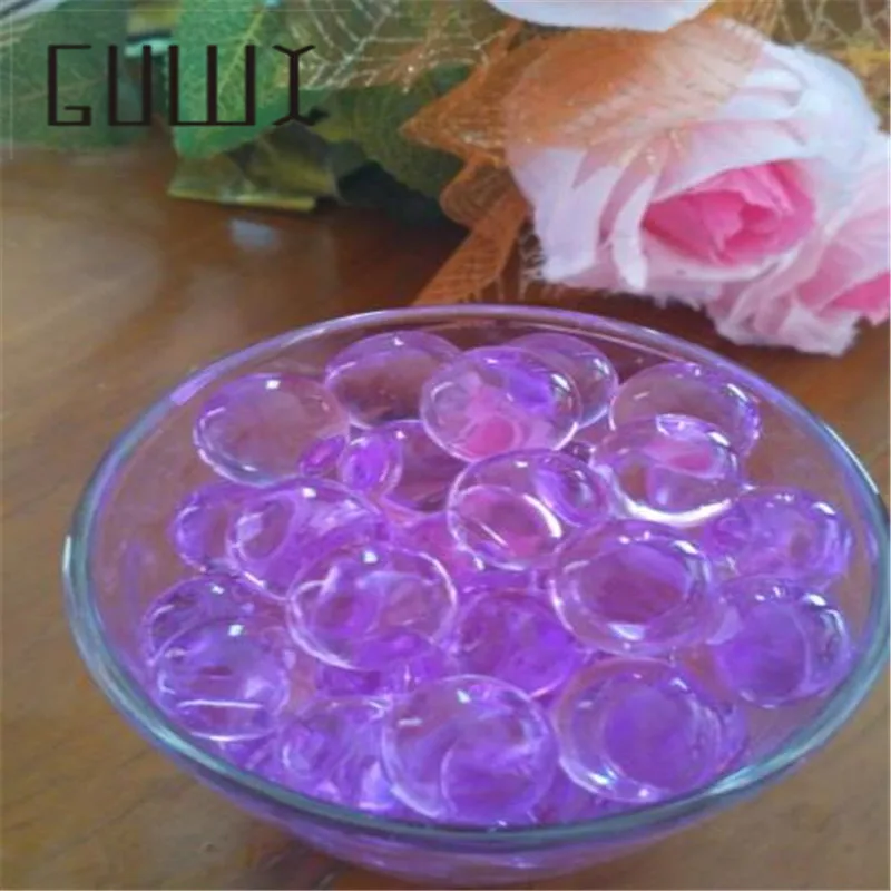 

100pcs Bio Ball / growth Ball / color water beads / crystal beads soaked ball gardening supplies / crystal ball Crystal Mud