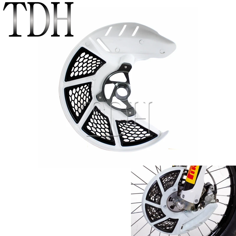 Dirt Bike Motorcycle Front Brake Disc Rotor Guard Cover Protector Motocross For Exc/sx/sxf/xc