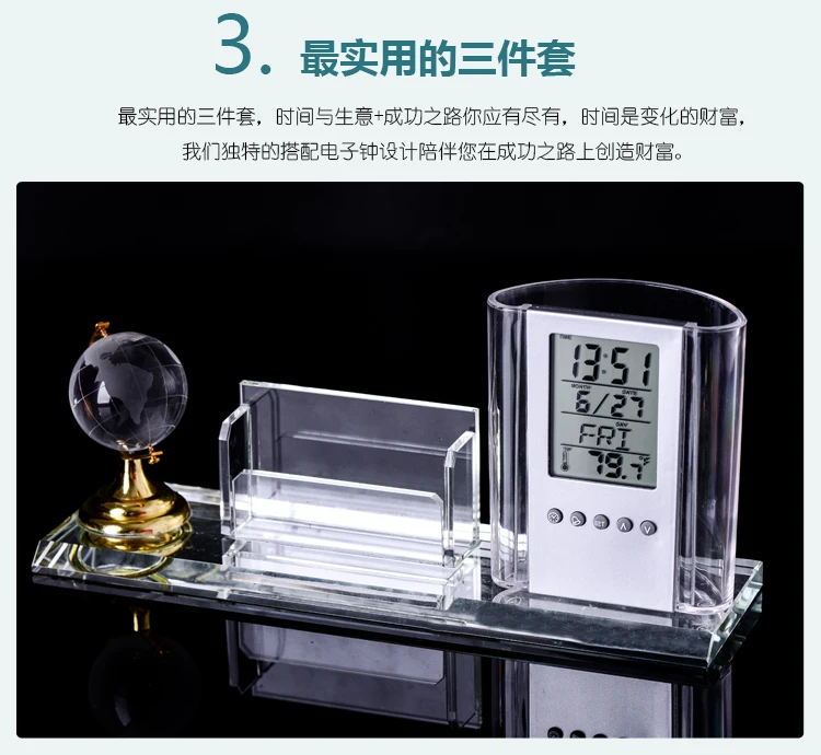 High Quality crystal pen holders