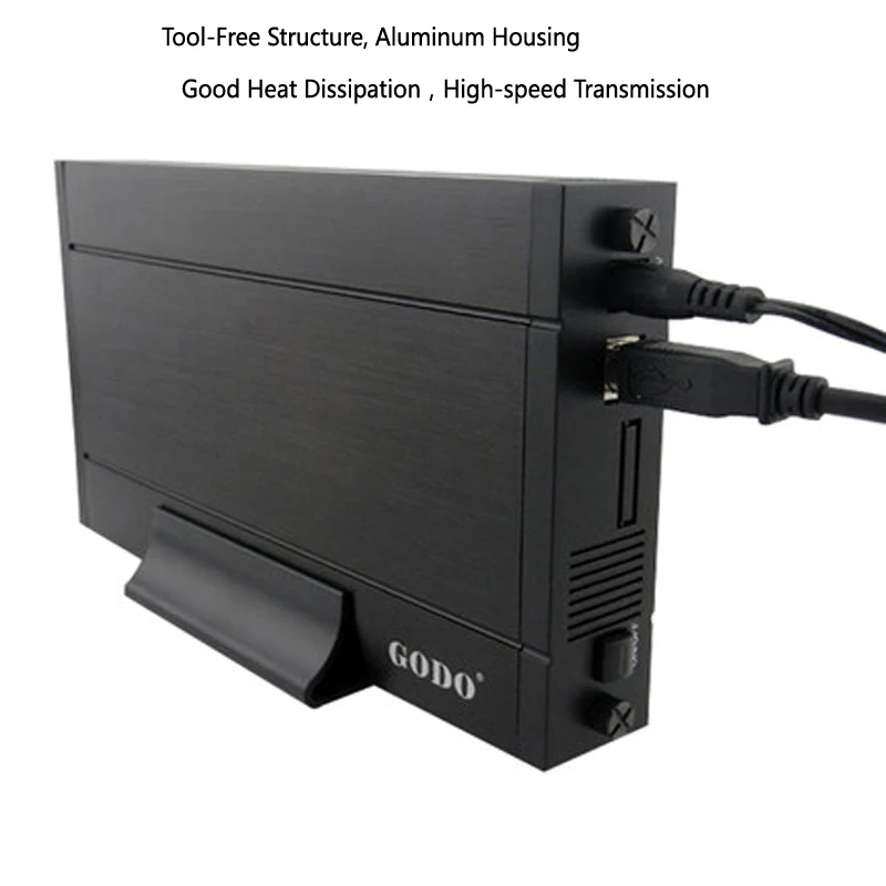 3 5 &quotIDE/Sata для USB2.0 HDD жесткого диска корпус/коробка с стильный Алюминий чехол