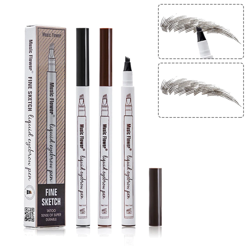

eyebrow Makeup microblading eyebrow tattoo pen Tint Natural Long Lasting Tattoo Waterproof Brown Eye brow Pencil