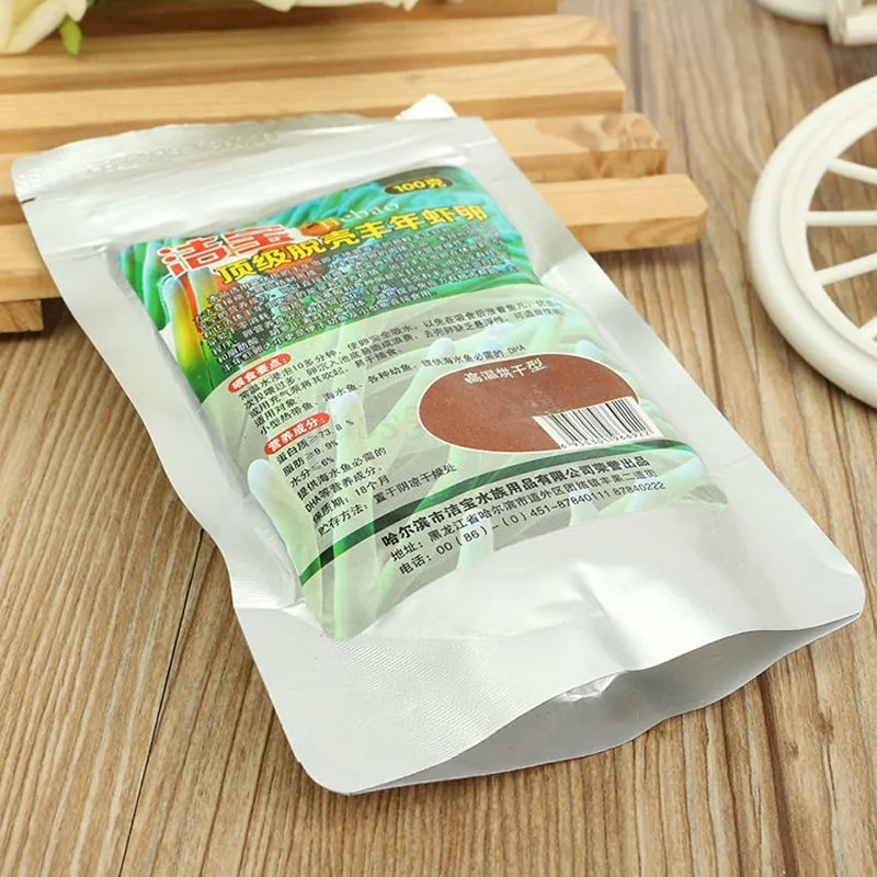 100 г аквариум Decapsulated hatchbrine яйца креветки тропический гранулированный тип