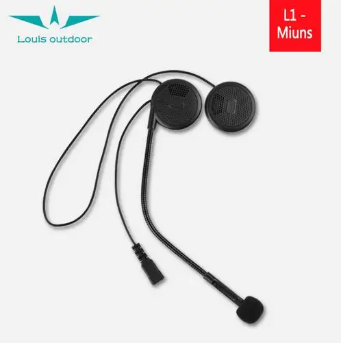 

(1pc) 2017 BT Wireless Bluetooth Headset Motorcycle Helmets Headphone Control MP3/4 Radio iPod Brand L1-mius