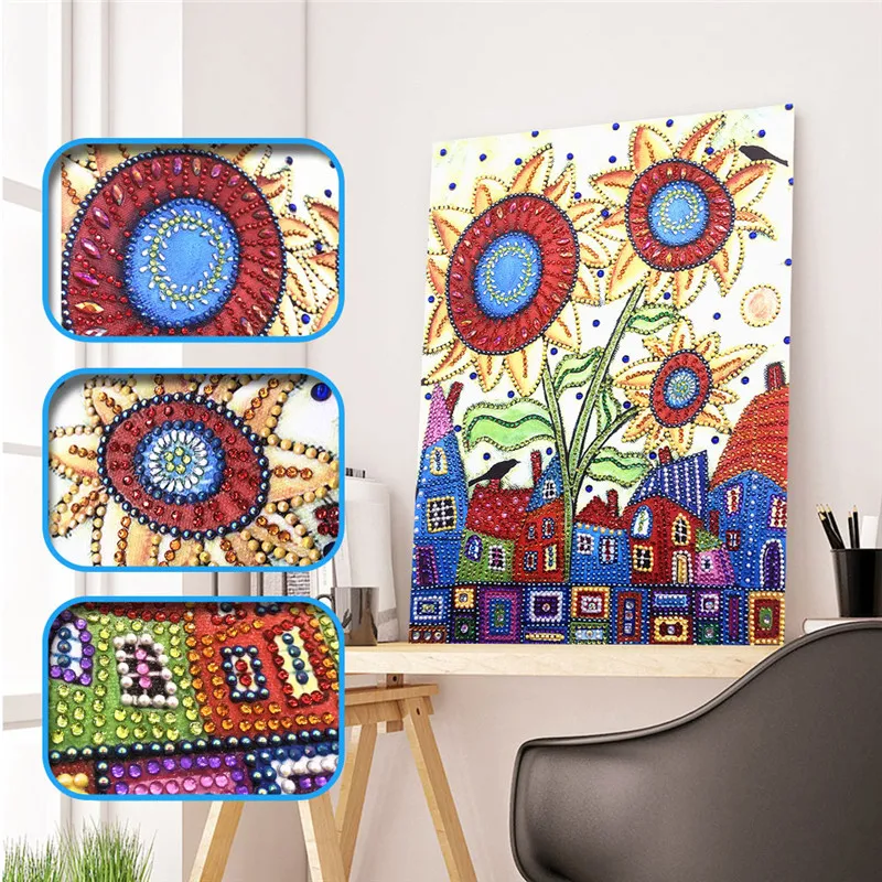 

Diamond Painting Animal Special Shape Diamond 5D DIY Cross Stitch Crystal Round Diamond Mosaic