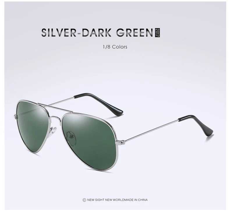 2019 Брендовая Дизайнерская обувь G15 Для мужчин Для женщин HD поляризованные солнцезащитные очки-авиаторы лучей солнцезащитные очки для