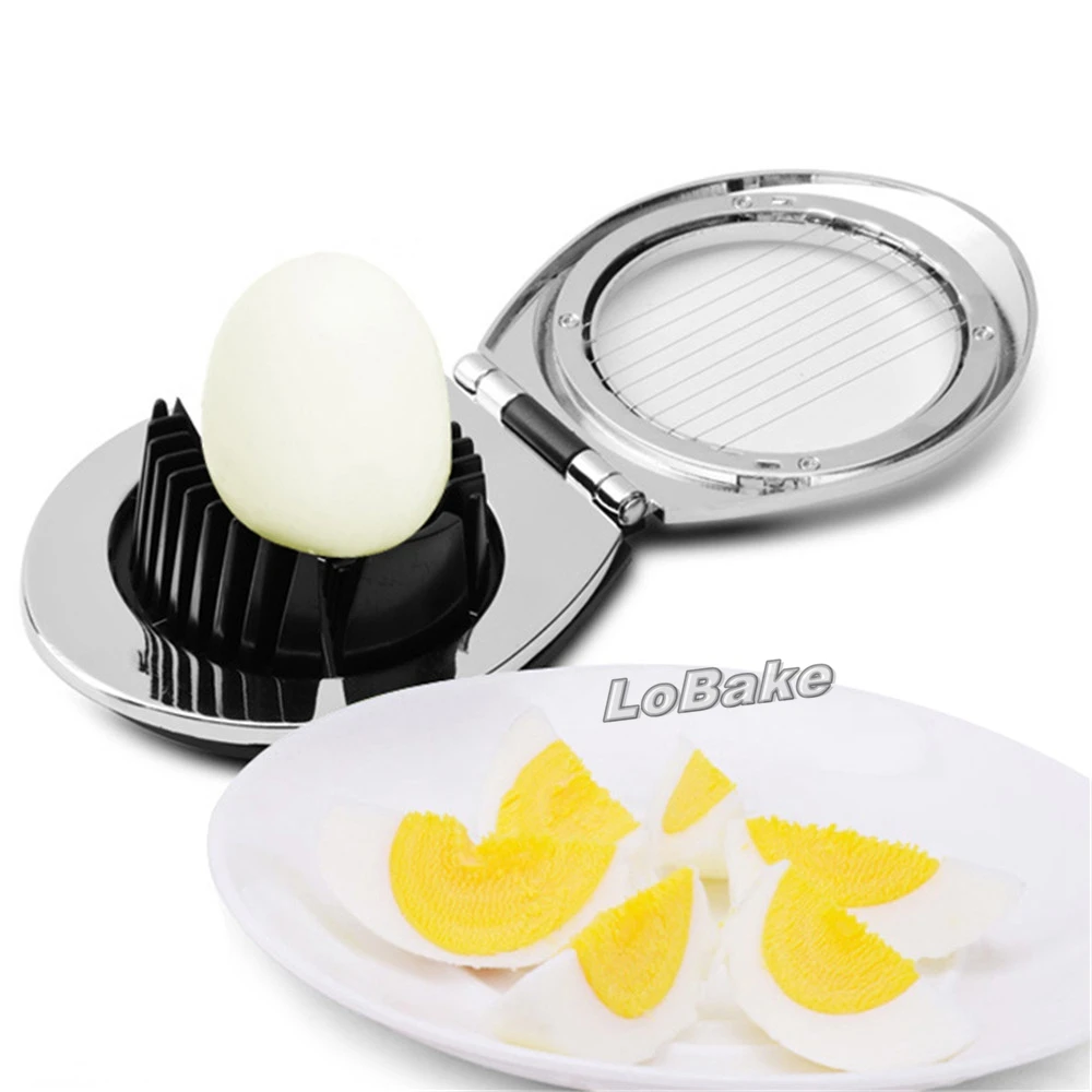 High quality stainless steel cross shape eggs cutter seperator cutter divider tomato slicer for kitchen egg cutting tool