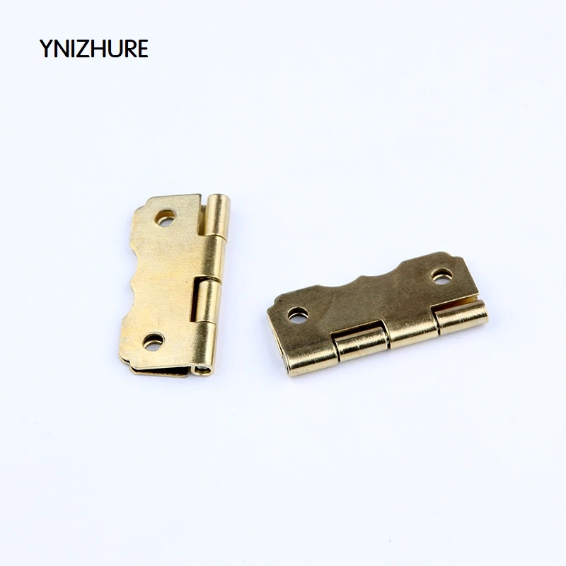 

50pcs 30 * 25mm Small hinge closing cabinet hinges butterfly hinge wooden wine box 270 degrees