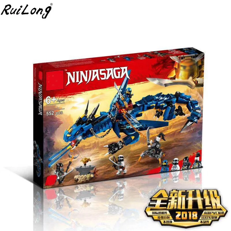 

Ninja Movie Series Flying Mecha Dragon Compatible With LegoINGly NinjagoINGly 70653 70652 Building Blocks Bricks Toys Kids Gifts