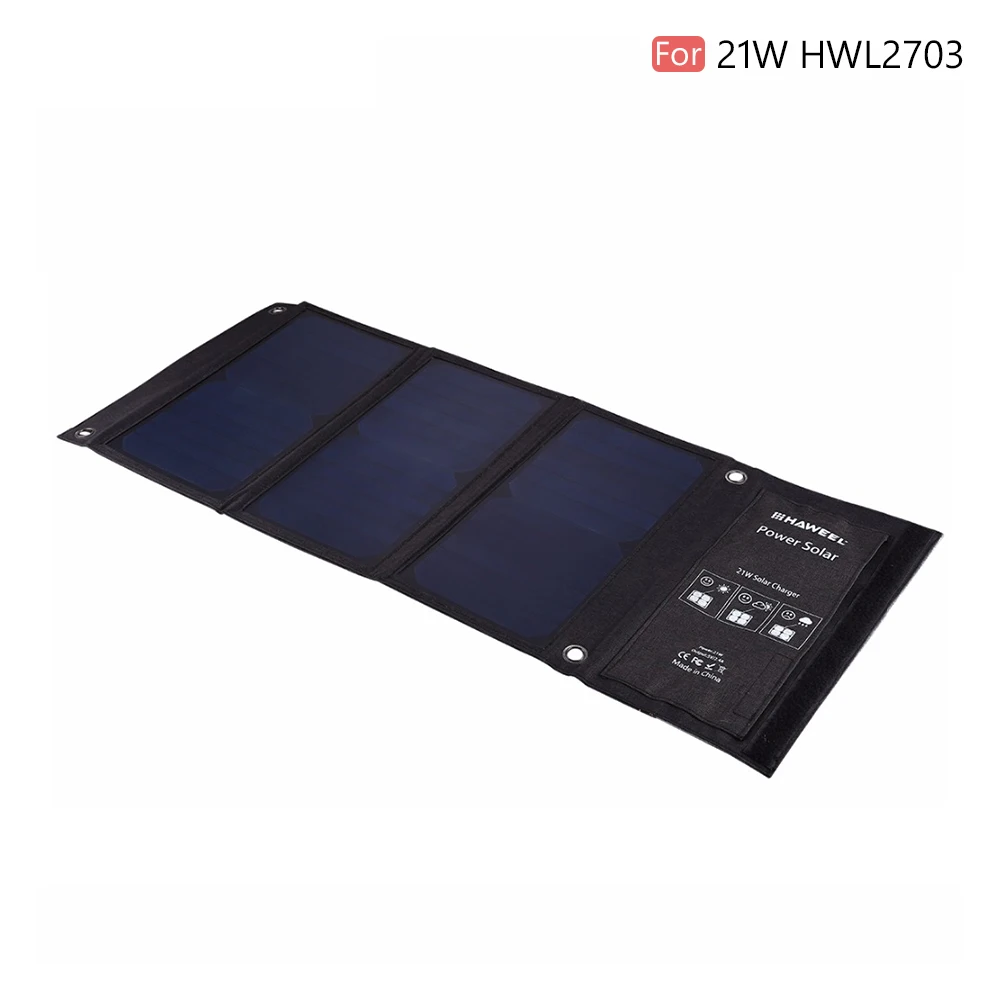 SunPower складное 14 Вт 21 Вт 28 Вт солнечное зарядное устройство 5 В 2.1A 2.4A USB выходное устройство портативные солнечные панели для путешествий для смартфонов - Цвет: 21W 5V 2.4A