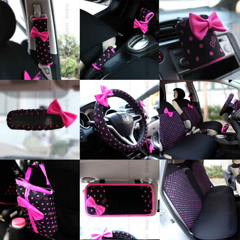 Rose princess car accessories car accessories set decoration set auto