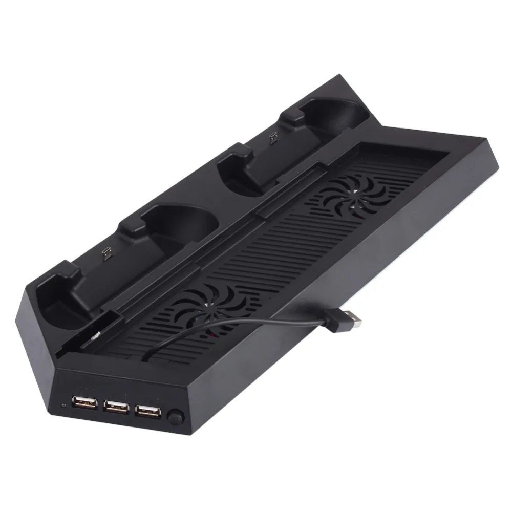 Dual-Charger-Vertical-Controller-Dock-Station-Charging-Bracket-Stand-Cooling-Cooler-Fan-2-USB-Power-HUB (2)
