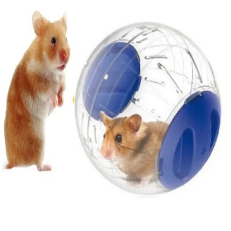 Горячая Распродажа трехцветный бегущий мяч для домашнего питомца смешная прозрачная бегущая пластиковая бегущая маленькая игрушка для хомяка из Шиншиллы