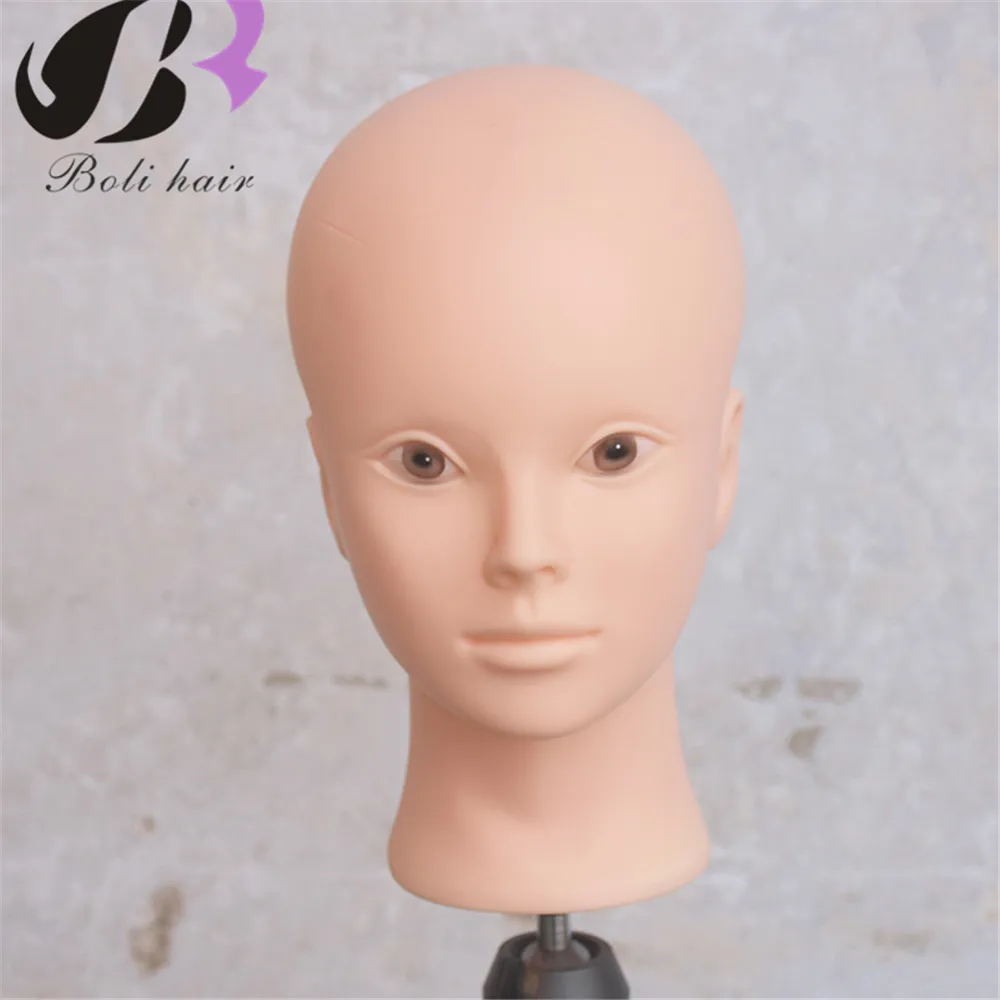 mannequin head to practice makeup and hair