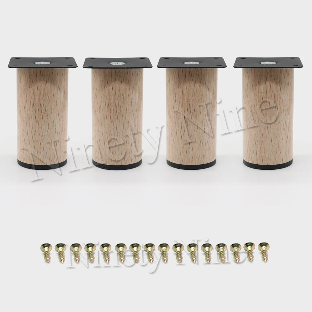 4Pcs-64-100mm-Wood-grain-Metal-Cabinet-Furniture-Legs-Stainless-Steel-Cabinet-Feet-Kitchen-Feet-Round (2)