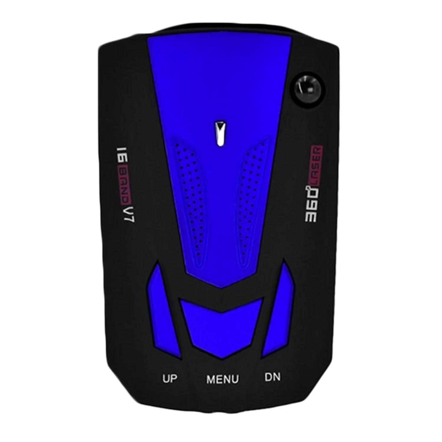 Deteksi 360 Derajat Radar Detector Detektor Kecepatan Kontrol dengan Sistem Alarm Kecepatan Mobil Peringatan Suara-Internasional
