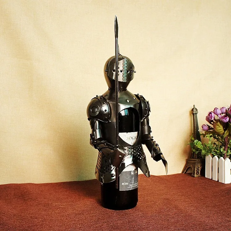 Samurai Armored Wine Rack Samurai Spears Styling Wine Racks Collections Business Gifts wine holder save space tool