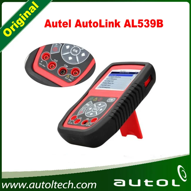 

Autel Autolink AL539B OBDII/EOBD Fault Code Reader And Electrical Battery Test Tool online update al 539b