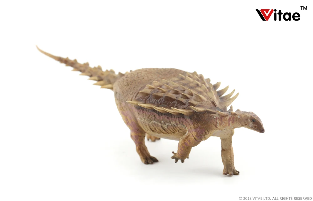 Vitae динозавр Юрского периода модель животного Zhejiangosaurus lishuiensis ankylosaurus 1:35