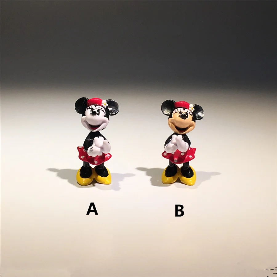

60pcs 2.5cm classical retro minnie mouse small action figure toys cute minnie mouse collection toys figures
