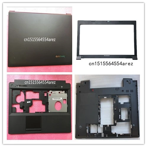 Günstige Neue Original laptop Lenovo B590 LCD hintere abdeckung fall LCD Lünette Palmrest Basis Boden Abdeckung 90201909 90201910 90201912 90201907