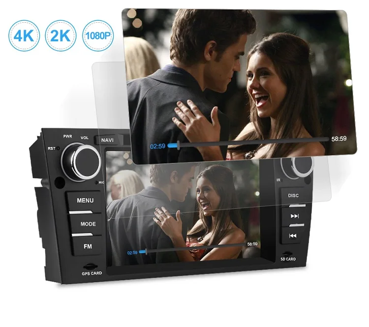 Best Isudar 1 Din Car Multimedia Player Android 9 For BMW/3 Series E90/E91/E92/E93 Octa Core RAM 4G Auto Radio GPS Camera USB DVR FM 18